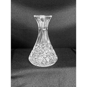 WATERFORD Lismore Crystal 9" Water Wine Carafe Decanter Glass Diamond Cut